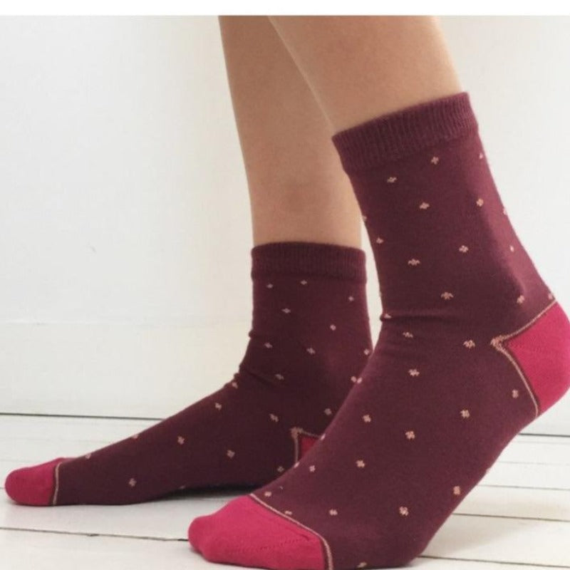 Chaussettes made in France et solidaires femme Claudine - Bonpied